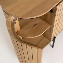 Red Living Sideboard Lusaka - Mango massiv -Wohnzimmermöbel boutique en ligne 1000363961 220714 050 DETAILS P000000001000363961