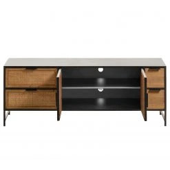 Red Living TV-Lowboard Kisumu - Wiener Geflecht / Eisen - Braun / Schwarz 18 Red Living TV-Lowboard Kisumu - Wiener Geflecht / Eisen - Braun / Schwarz -Wohnzimmermöbel boutique en ligne 1000363963 220714 035 DETAILS P000000001000363963