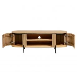 Red Living TV-Lowboard Lusaka - Mango massiv -Wohnzimmermöbel boutique en ligne 1000363966 220714 035 DETAILS P000000001000363966