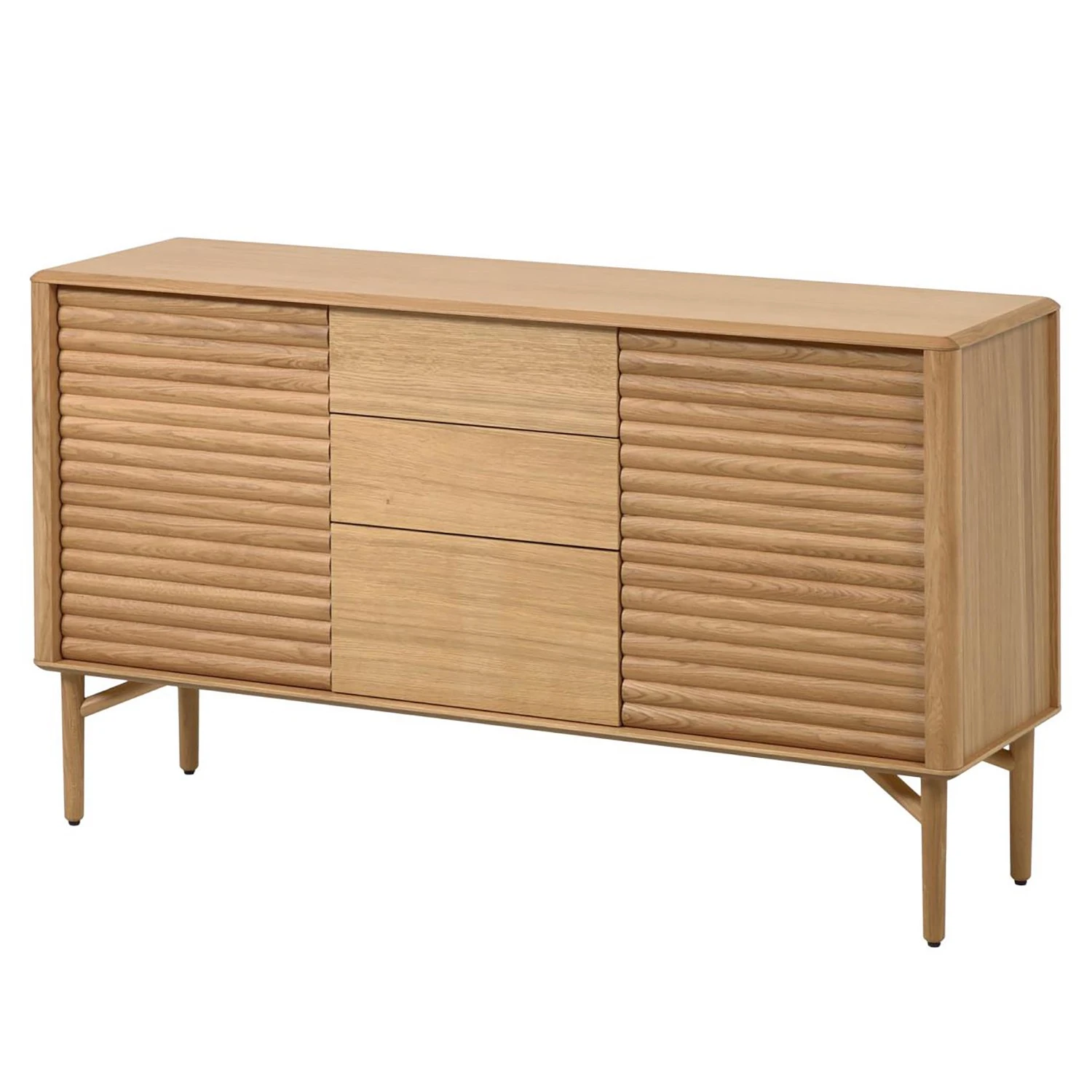 Naturoo Sideboard Lioma - Eiche teilmassiv 1 Naturoo Sideboard Lioma - Eiche teilmassiv