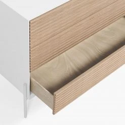 Norrwood Sideboard Maredale II - Esche teilmassiv - Esche / Weiß -Wohnzimmermöbel boutique en ligne 1000364002 220714 030 DETAILS P000000001000364002