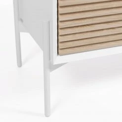 Norrwood Sideboard Maredale II - Esche teilmassiv - Esche / Weiß -Wohnzimmermöbel boutique en ligne 1000364002 220714 035 DETAILS P000000001000364002