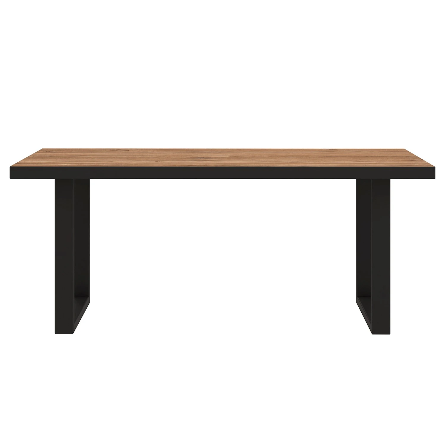 Red Living Couchtisch Trylith - Eiche Rustikal Dekor / Schwarz 4 Red Living Couchtisch Trylith - Eiche Rustikal Dekor / Schwarz – Bild 4