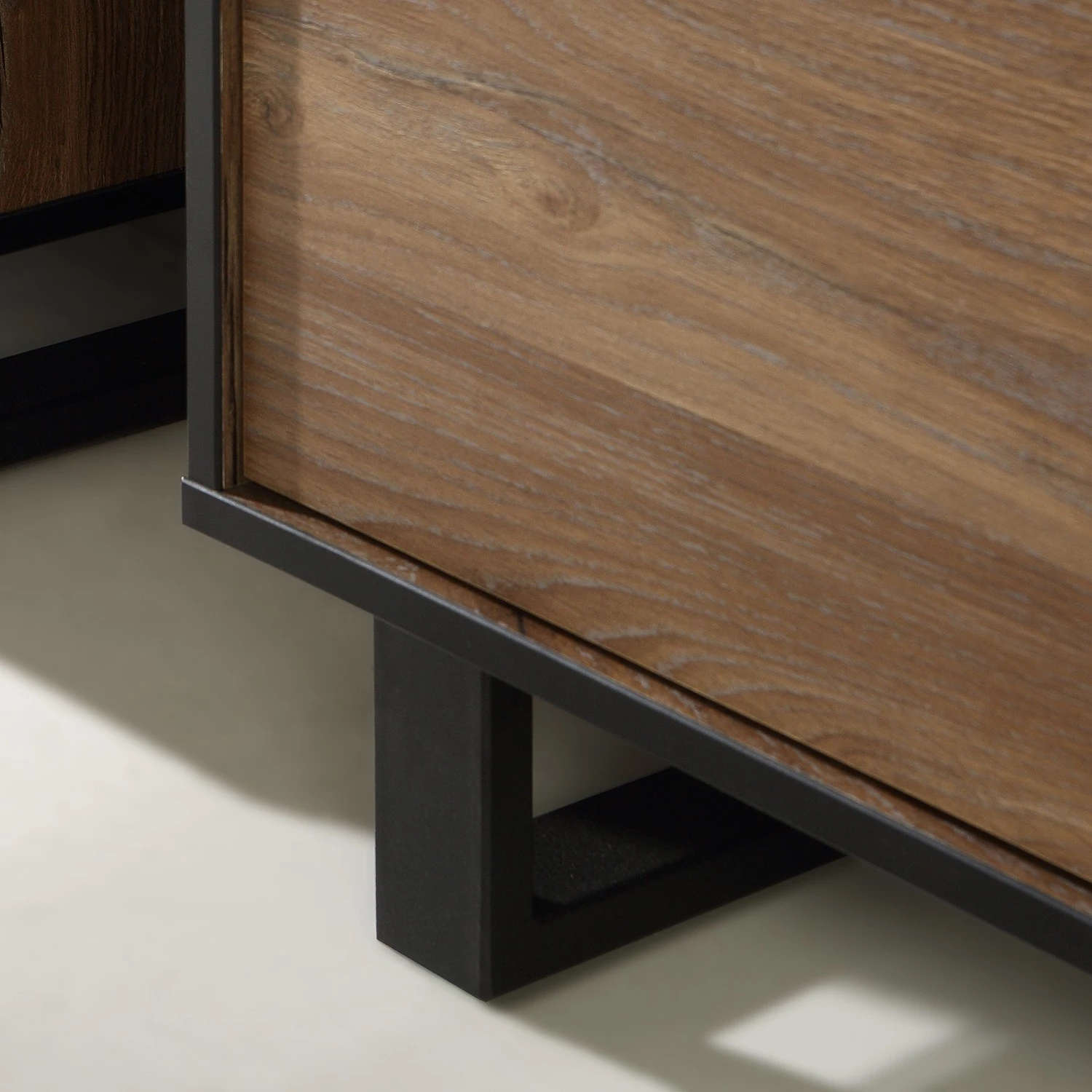 Red Living Sideboard Trylith II - Eiche Rustikal Dekor / Schwarz 11 Red Living Sideboard Trylith II - Eiche Rustikal Dekor / Schwarz – Bild 11