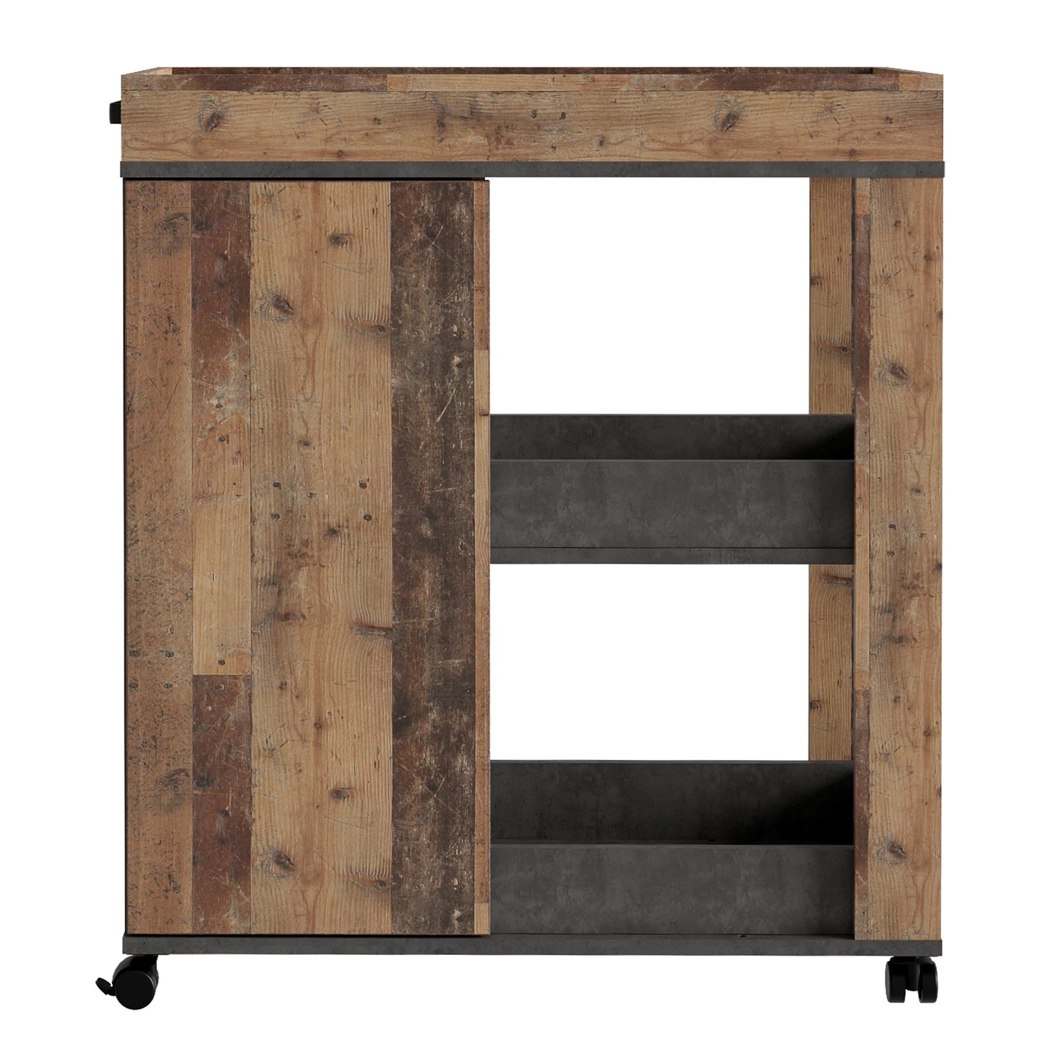 Loftscape Servierwagen Stoneyford I - Altholz Dekor 3 Loftscape Servierwagen Stoneyford I - Altholz Dekor – Bild 3