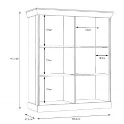Ridgevalley Highboard Boolamore - Eiche Dekor -Wohnzimmermöbel boutique en ligne 1000364889 220722 501 SKETCH DETAILS P000000001000364889 sketch