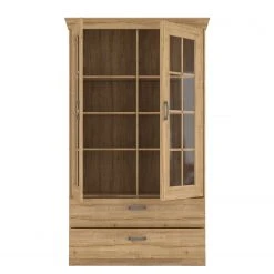 Ridgevalley Vitrinenschrank Boolamore II - Eiche Dekor -Wohnzimmermöbel boutique en ligne 1000364890 220722 032 DETAILS P000000001000364890