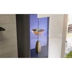 Loftscape Wohnwand Sarai IV (4-teilig) - Inkl. Beleuchtung - Hochglanz Weiß / Eiche Grau Dekor 19 Loftscape Wohnwand Sarai IV (4-teilig) - Inkl. Beleuchtung - Hochglanz Weiß / Eiche Grau Dekor -Wohnzimmermöbel boutique en ligne 1000365276 220728 055 DETAILS P000000001000365276