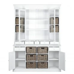 Butlers Wohnschrank CAMPAGNE - Paulownia furnier - Weiß -Wohnzimmermöbel boutique en ligne 1000365703 220728 030 DETAILS P000000001000365703