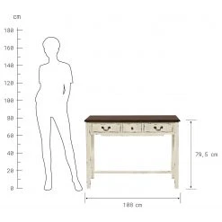 Butlers Konsolentisch CABOTT COVE - Esche Furnier - Creme / Natur -Wohnzimmermöbel boutique en ligne 1000365706 220728 500 SKETCH DETAILS P000000001000365706 sketch