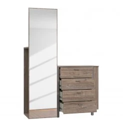 Loftscape Kommode Samtoge II - Amberg Eiche Dekor / Uni Wolfram Grau -Wohnzimmermöbel boutique en ligne 1000365833 220909 030 DETAILS P000000001000365833