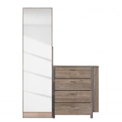 Loftscape Kommode Samtoge II - Amberg Eiche Dekor / Uni Wolfram Grau -Wohnzimmermöbel boutique en ligne 1000365833 220909 050 DETAILS P000000001000365833