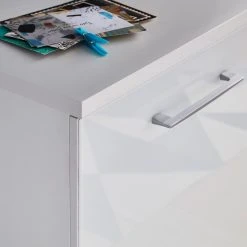 Germania Kommode Campo I - Glas - Weiß -Wohnzimmermöbel boutique en ligne 1000366027 220809 031 DETAILS P000000001000366027