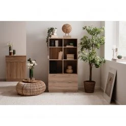 Loftscape Highboard Alcester - Eiche Sonoma Dekor -Wohnzimmermöbel boutique en ligne 1000366176 220816 022 MOOD DETAILS P000000001000366176 mood