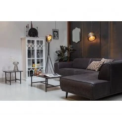 Red Living Beistelltisch Bowes - Marmor Braun Dekor / Schwarz -Wohnzimmermöbel boutique en ligne 1000366390 220823 022 MOOD DETAILS P000000001000366390 mood