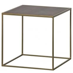 Red Living Beistelltisch Hawes (2-teilig) - Akazie massiv / Metall - Akazie / Messing -Wohnzimmermöbel boutique en ligne 1000366391 220823 050 DETAILS P000000001000366391