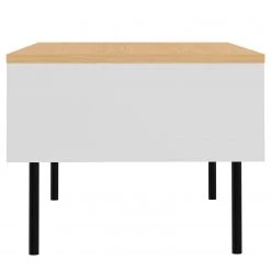 Temahome Couchtisch Radio - Echtholzfurnier - Weiß / Eiche -Wohnzimmermöbel boutique en ligne 1000366638 220906 040 DETAILS P000000001000366638