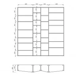 Temahome Regal Maze VI - Sandgrau 15 Temahome Regal Maze VI - Sandgrau -Wohnzimmermöbel boutique en ligne 1000366640 220906 501 SKETCH DETAILS P000000001000366640 sketch