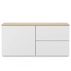 Temahome Kommode Join V - Weiß / Eiche -Wohnzimmermöbel boutique en ligne 1000366662 220906 040 DETAILS P000000001000366662