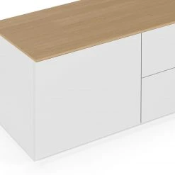 Temahome Kommode Join V - Weiß / Eiche -Wohnzimmermöbel boutique en ligne 1000366662 220906 050 DETAILS P000000001000366662