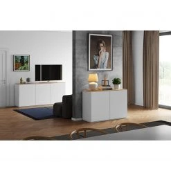 Temahome Sideboard Join VIII - Weiß / Eiche -Wohnzimmermöbel boutique en ligne 1000366663 220906 021 MOOD DETAILS P000000001000366663 mood