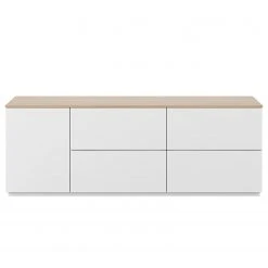 Temahome Sideboard Join VII - Weiß / Eiche -Wohnzimmermöbel boutique en ligne 1000366687 220906 040 DETAILS P000000001000366687