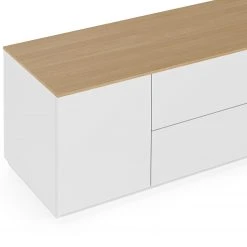 Temahome Sideboard Join VII - Weiß / Eiche -Wohnzimmermöbel boutique en ligne 1000366687 220906 050 DETAILS P000000001000366687