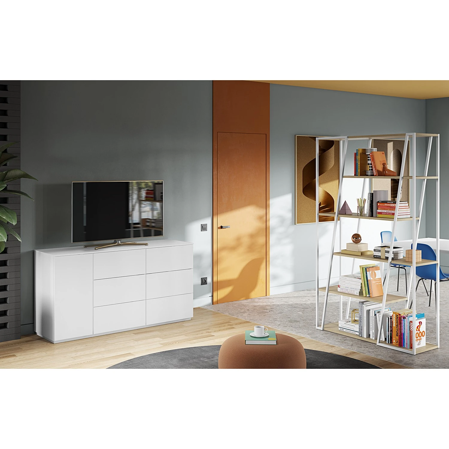 Temahome Sideboard Join V - Weiß 3 Temahome Sideboard Join V - Weiß – Bild 3