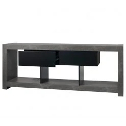 Temahome TV-Lowboard Nara - Beton Dekor / Schwarz 19 Temahome TV-Lowboard Nara - Beton Dekor / Schwarz -Wohnzimmermöbel boutique en ligne 1000366700 220906 040 DETAILS P000000001000366700
