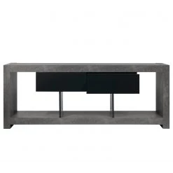 Temahome TV-Lowboard Nara - Beton Dekor / Schwarz 20 Temahome TV-Lowboard Nara - Beton Dekor / Schwarz -Wohnzimmermöbel boutique en ligne 1000366700 220906 050 DETAILS P000000001000366700
