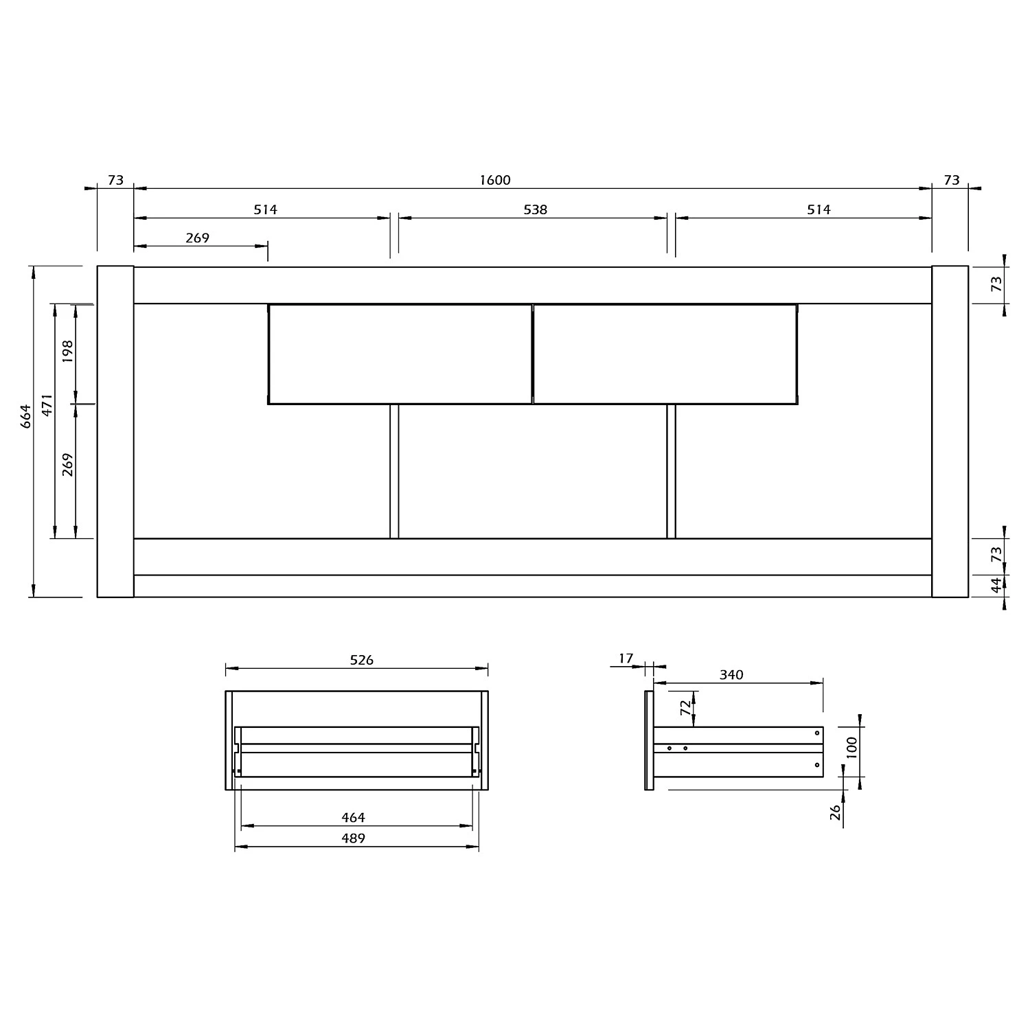 Temahome TV-Lowboard Nara - Beton Dekor / Schwarz 12 Temahome TV-Lowboard Nara - Beton Dekor / Schwarz – Bild 12