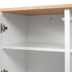 Temahome Sideboard Edge - Echtholzfurnier - / Weiß / Eiche -Wohnzimmermöbel boutique en ligne 1000366714 220906 040 DETAILS P000000001000366714