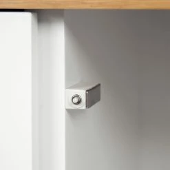 Temahome Sideboard Edge - Echtholzfurnier - / Weiß / Eiche -Wohnzimmermöbel boutique en ligne 1000366714 220906 060 DETAILS P000000001000366714