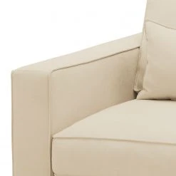 Studio Copenhagen Sofa Lacona (3-Sitzer) Webstoff - Stoff Dona: Hellbeige 11 Studio Copenhagen Sofa Lacona (3-Sitzer) Webstoff - Stoff Dona: Hellbeige -Wohnzimmermöbel boutique en ligne 3 sitzer sofa lacona hellbeige 4000292