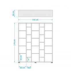 Schildmeyer Regal Danu II - Eiche Panama Dekor -Wohnzimmermöbel boutique en ligne 8000009297 191023 08592400069 SKETCH DETAILS P000000008000009297 sketch