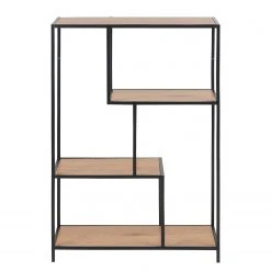 Red Living Regal Coogee I - Eiche Dekor / Schwarz - Höhe: 114 cm -Wohnzimmermöbel boutique en ligne actona 02 11 2017 wohnen 114 cm 5006844