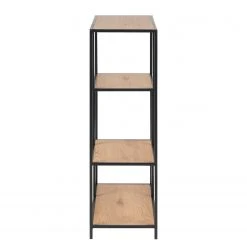 Red Living Regal Coogee I - Eiche Dekor / Schwarz - Höhe: 114 cm -Wohnzimmermöbel boutique en ligne actona 02 11 2017 wohnen 114 cm 5006848