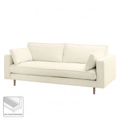 Studio Copenhagen Sofa Momi (3-Sitzer) Webstoff - Stoff Moretey: Cremeweiß -Wohnzimmermöbel boutique en ligne asadena lacona sofa 3er vs stockholm 2017 05 04 4563212