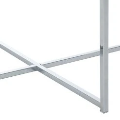 Fredriks Beistelltisch Cross - Metall - Silber -Wohnzimmermöbel boutique en ligne beistelltisch cross glas klar eckig 427363