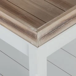 Maison Belfort Couchtisch Beach House N0.01 - Paulownia teilmassiv - Paulownia Antik / Weiß -Wohnzimmermöbel boutique en ligne beistelltisch factory n0 01 industrial style 1397074