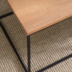 Ars manufacti Beistelltisch Mascotte - Eiche -Wohnzimmermöbel boutique en ligne beistelltisch mascotte eiche massiv metall eiche 5127516