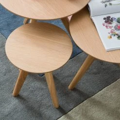 Mørteens Beistelltisch-Set Past Past II - (3-teilig) - Eiche teilmassiv -Wohnzimmermöbel boutique en ligne beistelltisch set past past ii 3 teilig eiche teilmassiv 4872600