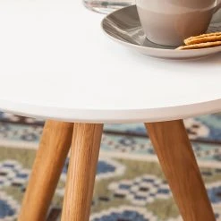 Mørteens Beistelltische Past (3er Set) - Weiß - Lackiert -Wohnzimmermöbel boutique en ligne beistelltische past 3er set weiss lackiert 581246