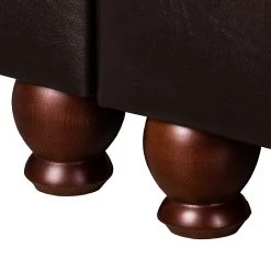 Maison Belfort Bigsofa Mosambik - Kunstleder / Webstoff - Dunkelbraun / Dunkelrot -Wohnzimmermöbel boutique en ligne bigsofa christian kunstleder schwarz webstoff dunkelrot 354579