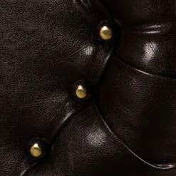 Maison Belfort Bigsofa Mosambik - Kunstleder / Webstoff - Dunkelbraun / Dunkelrot -Wohnzimmermöbel boutique en ligne bigsofa christian kunstleder schwarz webstoff dunkelrot 354580