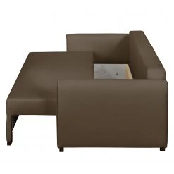 Fredriks Bigsofa Frontino - (mit Schlaffunktion) Strukturstoff - Espresso / Warmes Beige -Wohnzimmermöbel boutique en ligne bigsofa frontino mit schlaffunktion strukturstoff espresso warmes beige 4616780