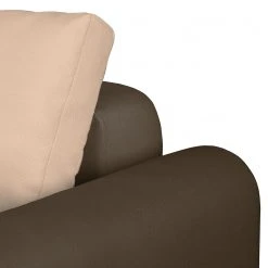 Fredriks Bigsofa Frontino - (mit Schlaffunktion) Strukturstoff - Espresso / Warmes Beige -Wohnzimmermöbel boutique en ligne bigsofa frontino mit schlaffunktion strukturstoff espresso warmes beige 4616800