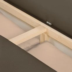 Fredriks Bigsofa Frontino - (mit Schlaffunktion) Strukturstoff - Espresso / Warmes Beige -Wohnzimmermöbel boutique en ligne bigsofa frontino mit schlaffunktion strukturstoff espresso warmes beige 4616816