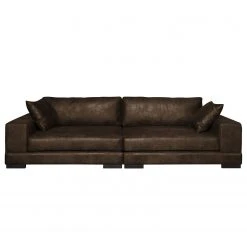 Fredriks Bigsofa Mandor Antiklederlook - Braun -Wohnzimmermöbel boutique en ligne bigsofa mandor antiklederlook braun 4476528