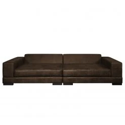Fredriks Bigsofa Mandor Antiklederlook - Braun -Wohnzimmermöbel boutique en ligne bigsofa mandor antiklederlook braun 4476532